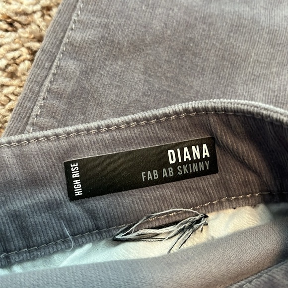 KUT from the Kloth Diana High Rise Fab Ab Skinny Womens Corduroy Pants - Picture 7 of 10